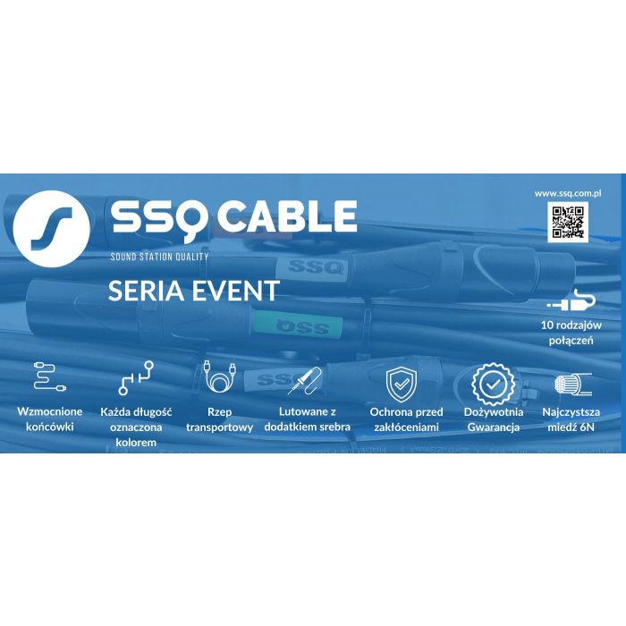 SSQ JMPJMP10 Event - Jack mono prosty 6.3 / Jack mono prosty 6.3