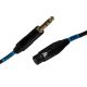 SSQ XLRJS3 - XLR żeński / Jack stereo 6,3mm