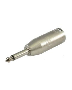 SSQ HA17 - adapter z męskiego XLR 3 pinowy na męski jack 6,3mm